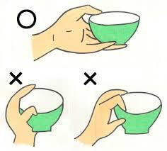 how to hold a teacup